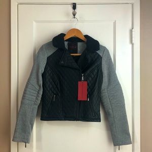 Yoki Faux Leather Jacket